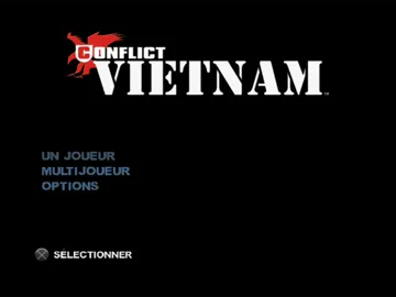 Conflict - Vietnam screen shot title